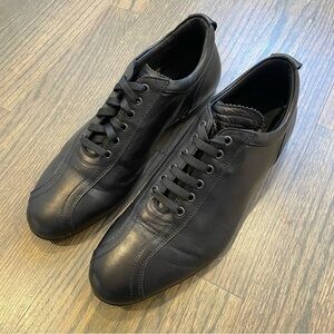 EUC To Boot New York by Adam Derrick Black Leather Shoes